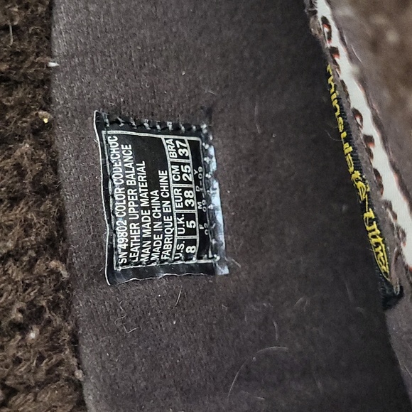 Skechers Womens 8 Chocolate Brown Leather Boots Thinsulate Mid Calf Warm Winter - Picture 4 of 10